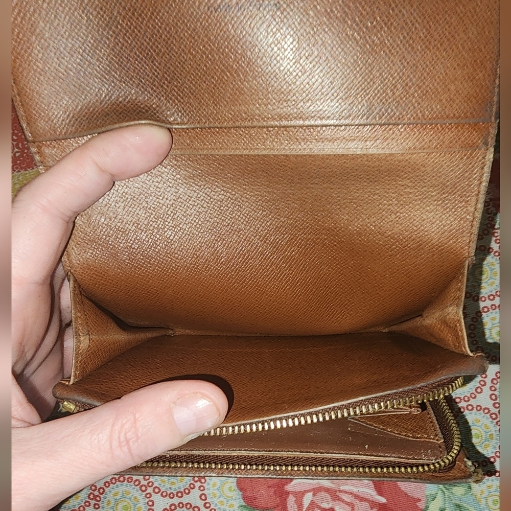 1994 vintage louis vuitton porte-monnaie tresor wallet guc see pics for flaws - Picture 10 of 16